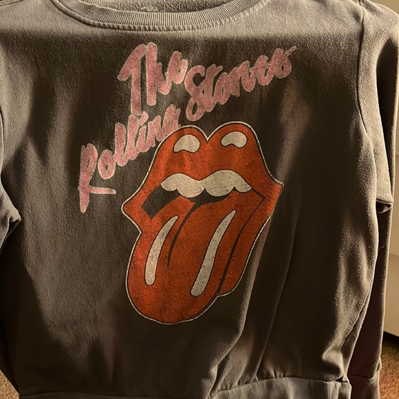 Pink Rolling Stones Crew Neck main image 1